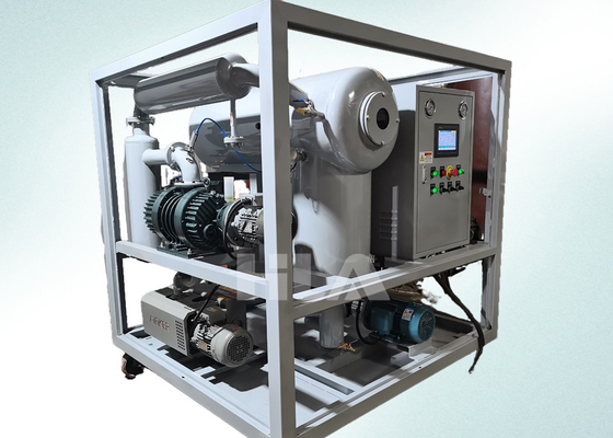 1800-18000 L/h Поток PLC Полностью автоматическая система фильтрации нефти трансформатора для оптимальной очистки